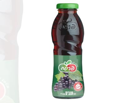 בקבוק זכוכית פריגת ענבים