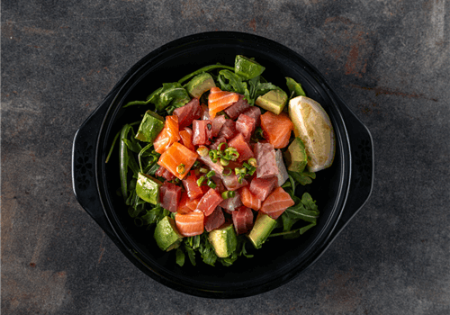 5. סלט סשימי