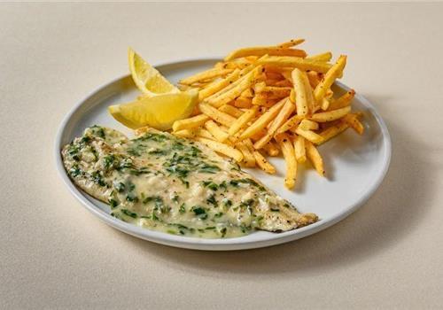 פילה לברק וצ'יפס כמהין