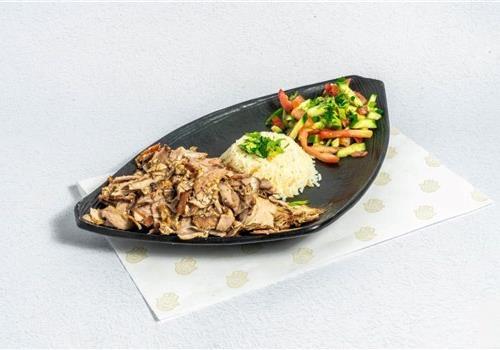 שווארמה הודו בצלחת