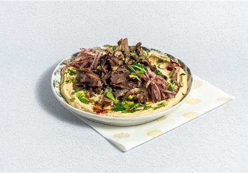 חומוס שווארמה