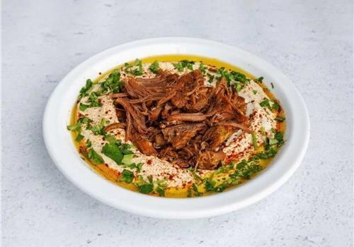 חומוס בשר מפורק