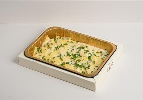 מגש רביולי גבינה ברוטב