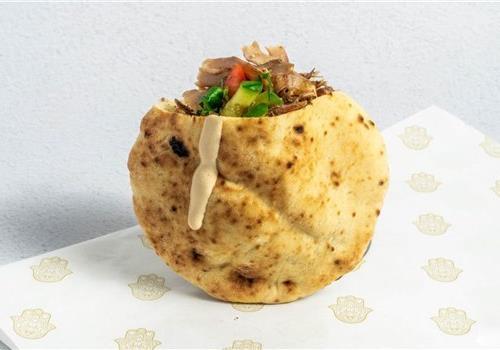 שווארמה הודו בפיתה