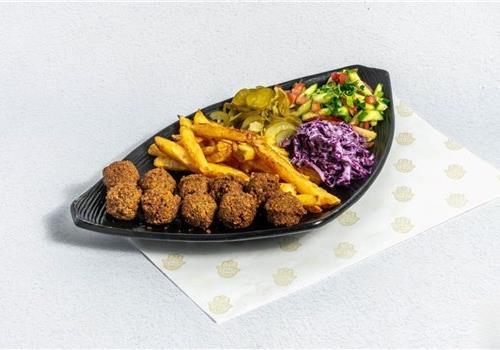 פלאפל בצלחת