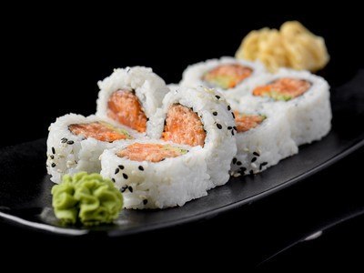 I\O - ספייסי סלמון, מלפפון וגזר