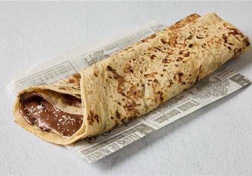 פיתה דרוזית שוקולד