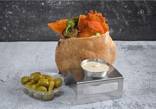 פיתה שניצל