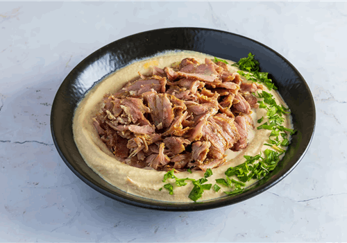 חומוס שווארמה