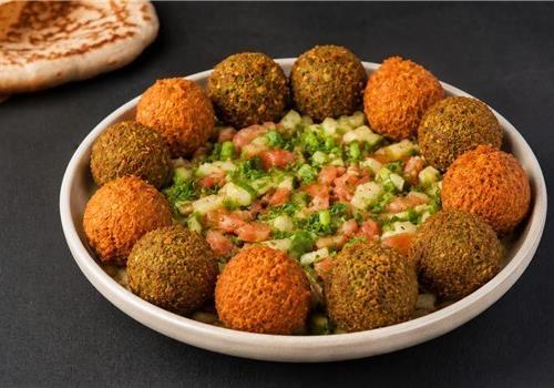פלאפל בצלחת