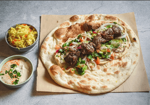 שיפוד אנטריקוט בלאפה