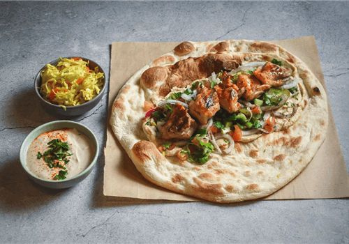 שיפוד פרגית בלאפה