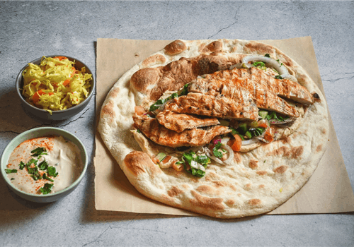 חזה עוף בלאפה