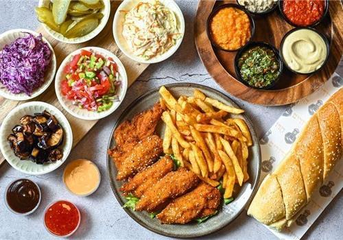שניצל הדודים בצלחת