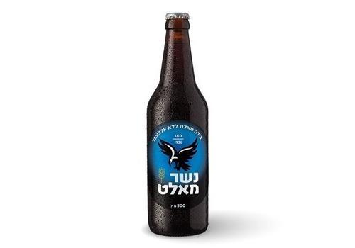 בירה שחורה נשר מאלט - בקבוק