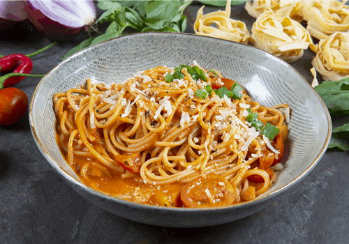 פסטה עגבניות רוזה