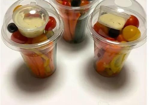 נשנושי ירקות חתוכים בכוס (20יח)