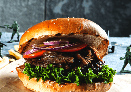 בורגר באימונים, 250 גרם