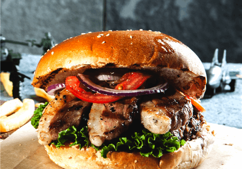 בורגר מטכ"לי, 250 גרם