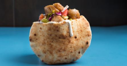 פיתה שקדי עגל