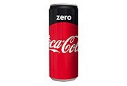 פחית קוקה קולה זירו 330 מ"ל