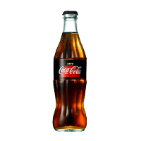 קוקה-קולה זירו בקבוק זכוכית