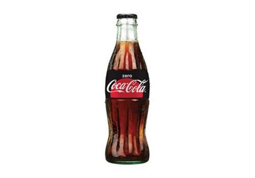 קוקה זירו - בקבוק זכוכית