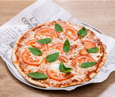 פיצה מרגריטה משפחתית פיצה מרגריטה משפחתית