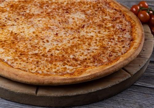 פיצה משפחתית צ׳יזי פיצה ביאנקה 100% מוצרלה
