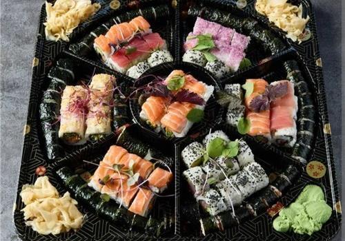 מגש מסיבה דגים - 120 יח'