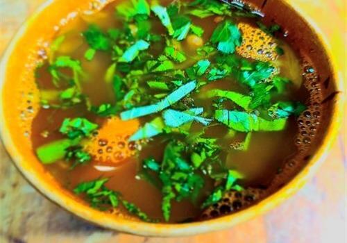 מרקים - מרק מינסטרונה איטלקי  מרק טבעוני - מרקיה 453 מ'ל 16OZ