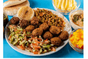 פלאפל בצלחת + 2 תוספות