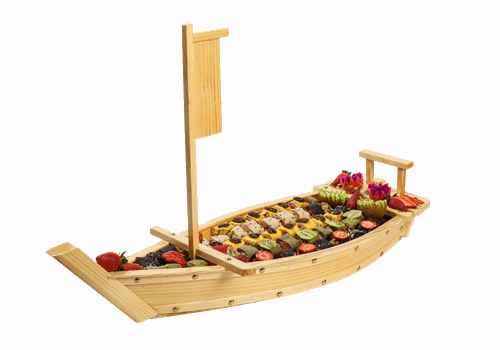 סירת סושי פירות - גודל: גדול