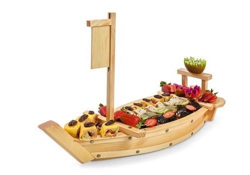 סירת סושי פירות - גודל: בינוני