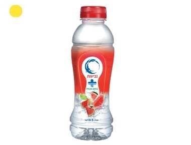 בקבוק פלסטיק מים בטעם אבטיח 0.5 ליטר
