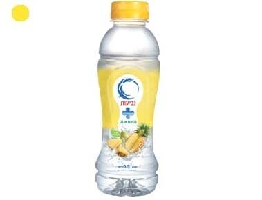 בקבוק פלסטיק מים בטעם אננס 0.5 ליטר