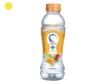 בקבוק פלסטיק מים בטעם מנגו 0.5 ליטר