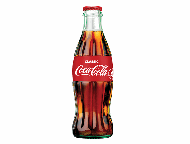 בקבוק זכוכית קוקה קולה