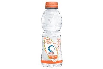 בקבוק מים בטעם אפרסק 