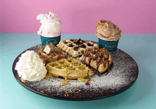 מארז וופל בלגי זוגי