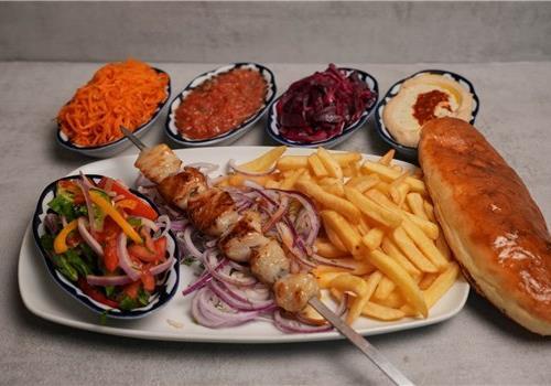 שיפוד  שומן כבש + 2 תוספות