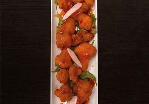 כרובית מטוגנת  כרובית מטוגנת