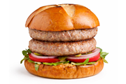 המבורגר קלאסי דאבל 440 גר'