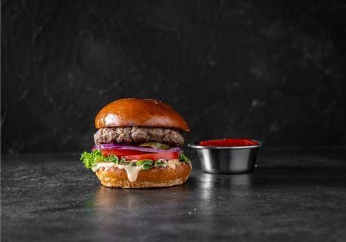 המבורגר מיני אנגוס בקר מובחר 80 גרם