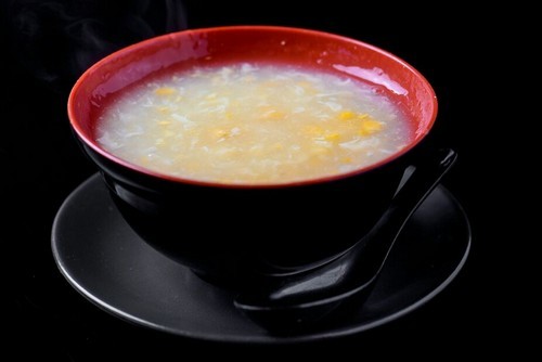 מרק תירס בתוספת עוף