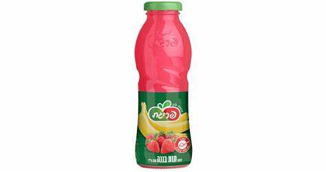 בקבוק זכוכית פריגת תות בננה בקבוק זכוכית פריגת תות בננה