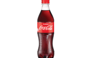 בקבוק פלסטיק קוקה קולה 0.5 ליטר
