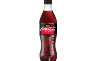 בקבוק פלסטיק קוקה קולה זירו 0.5 ליטר