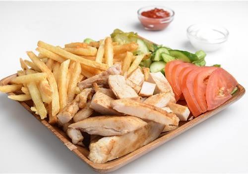 מגשית ג'וני חזה עוף ילדים