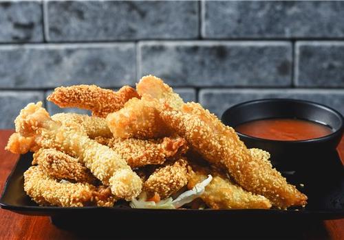 עוף בשומשום זוגי